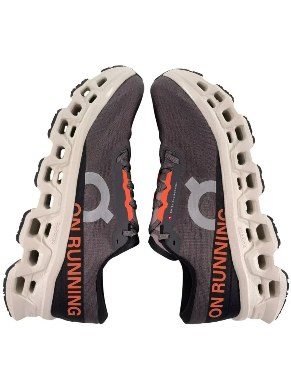 On Cloudmonster 3 Running Shoes Eclipse/Ivory Athletic Walking Men's US 11.5 NEW